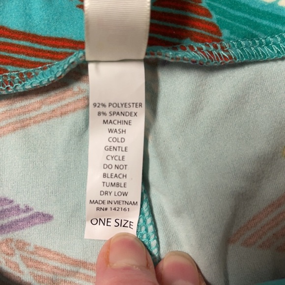 LuLaRoe OS One Size Geometric Leggings NWT - Picture 4 of 7